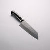 Takeshi Saji SRS13 Hammered Bunka  180mm Black Micarta Handle - Seisuke Knife - Slide 1