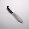 Takeshi Saji SRS13 Hammered Bunka  180mm Black Micarta Handle - Seisuke Knife - Slide 2
