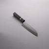 Yu Kurosaki New Gekko Ryu VG-XEOS Santoku 170mm Stabilized Burl & White Ring Handle - Seisuke Knife - Slide 1