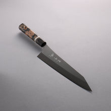  Yu Kurosaki New Gekko VG-XEOS Gyuto  240mm Stabilized Burl (White Ring) Handle - Seisuke Knife