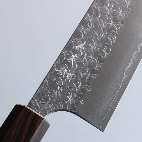 Yoshimi Kato Minamo SG2 Hammered Gyuto  210mm Rosewood (Ferrule: Ebony) Handle - Seisuke Knife