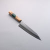 Yoshimi Kato Minamo SG2 Hammered Kiritsuke Gyuto  210mm Olive Tree and Green Resin Handle - Seisuke Knife - Slide 1