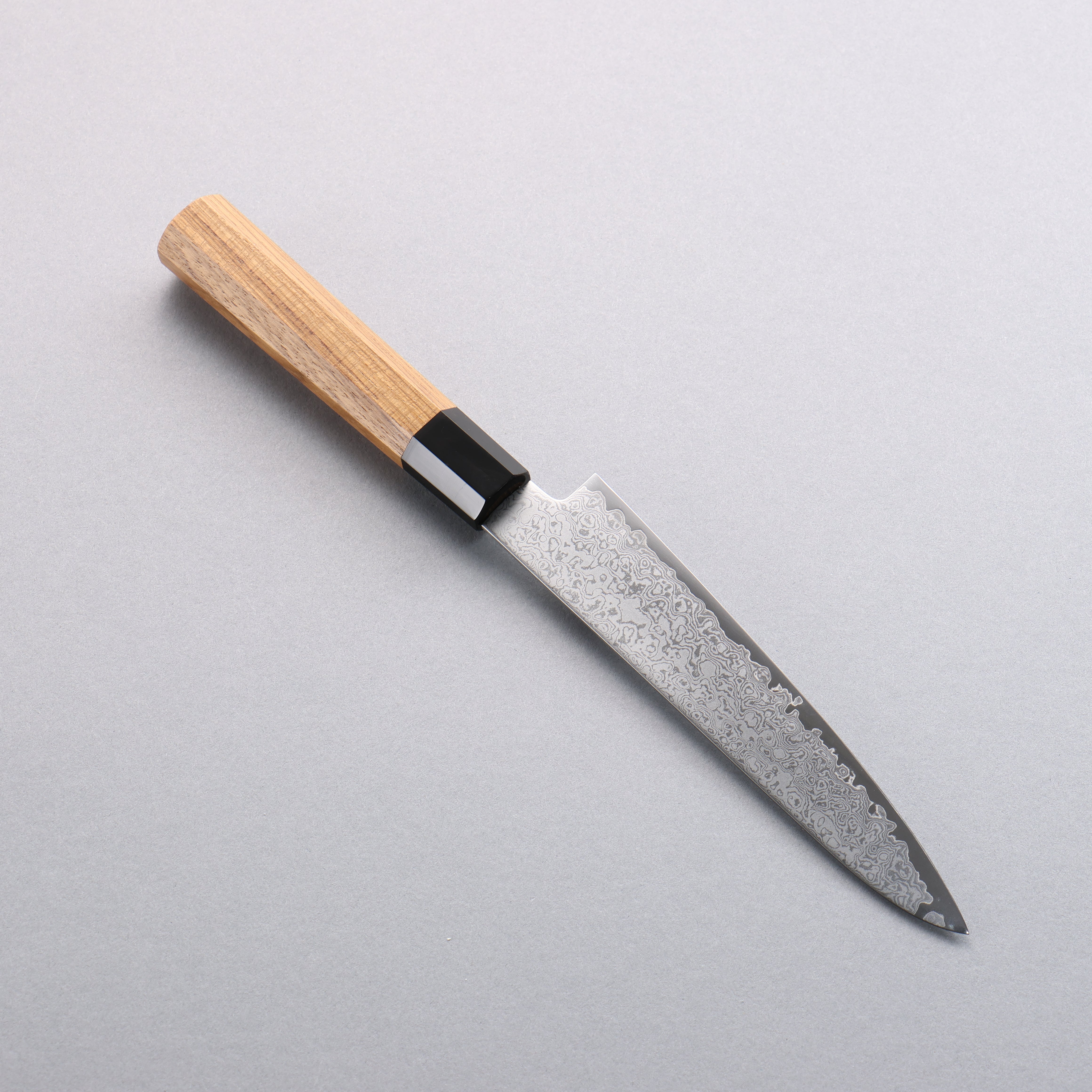 Seisuke VG10 Damascus Petty-Utility 150mm Teak Wood Handle - Seisuke Knife