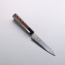  Seisuke VG10 Damascus Petty-Utility  120mm Wenge Handle - Seisuke Knife