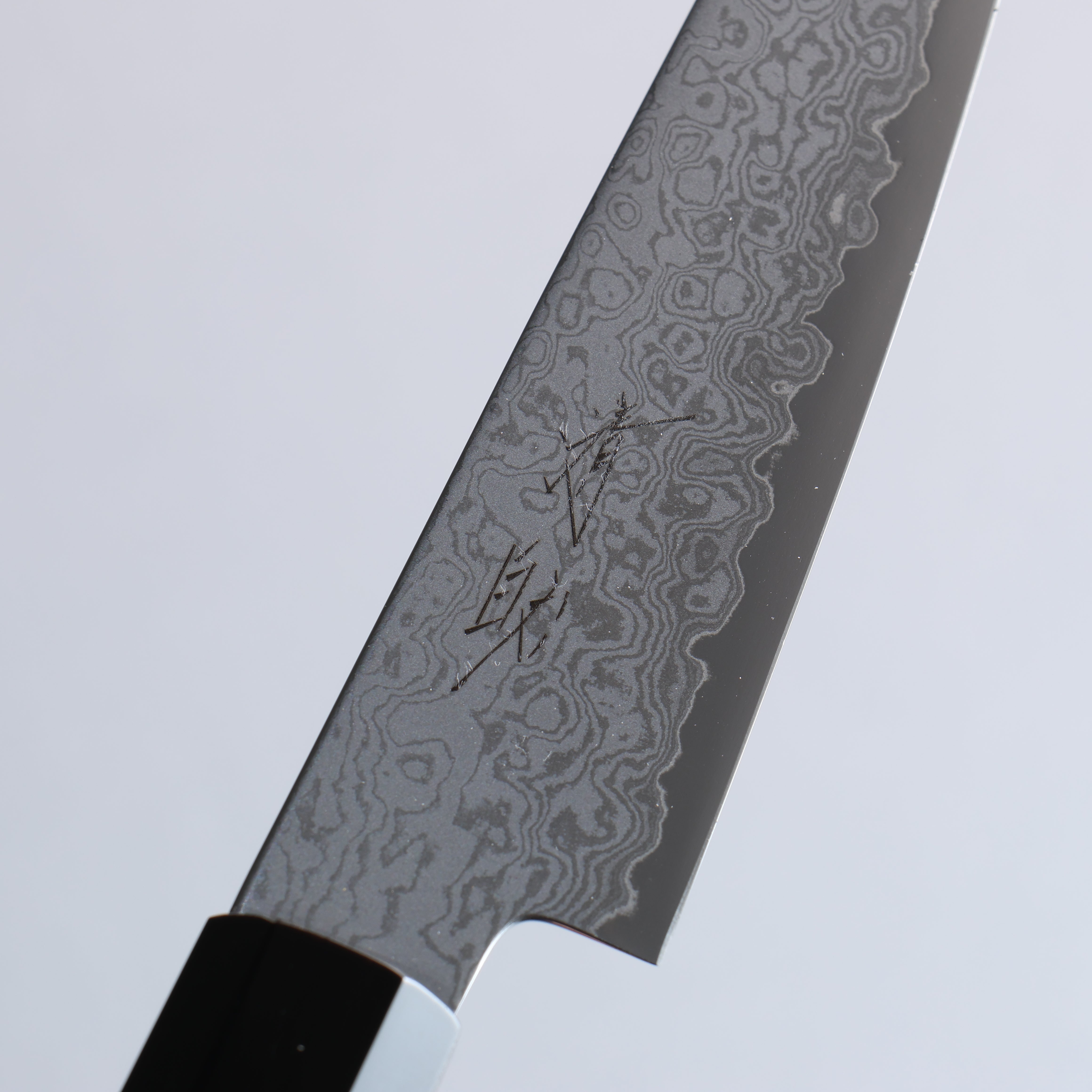 Seisuke VG10 Damascus Petty-Utility 120mm Teak Wood Handle - Seisuke Knife
