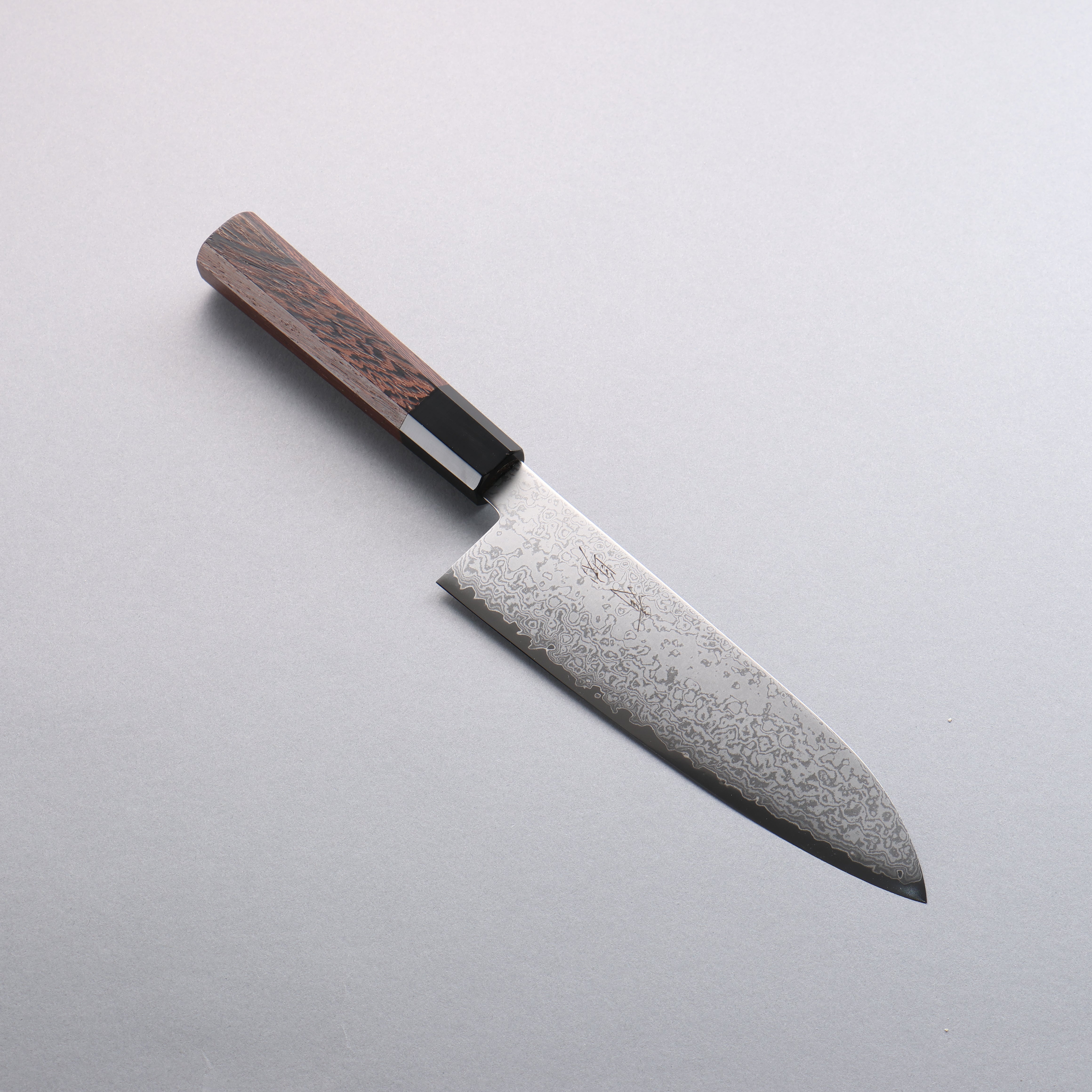 Seisuke VG10 Damascus Santoku  180mm Wenge Handle - Seisuke Knife