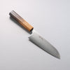 Seisuke AUS8 Coreless Santoku  180mm Burnt Oak Handle - Seisuke Knife