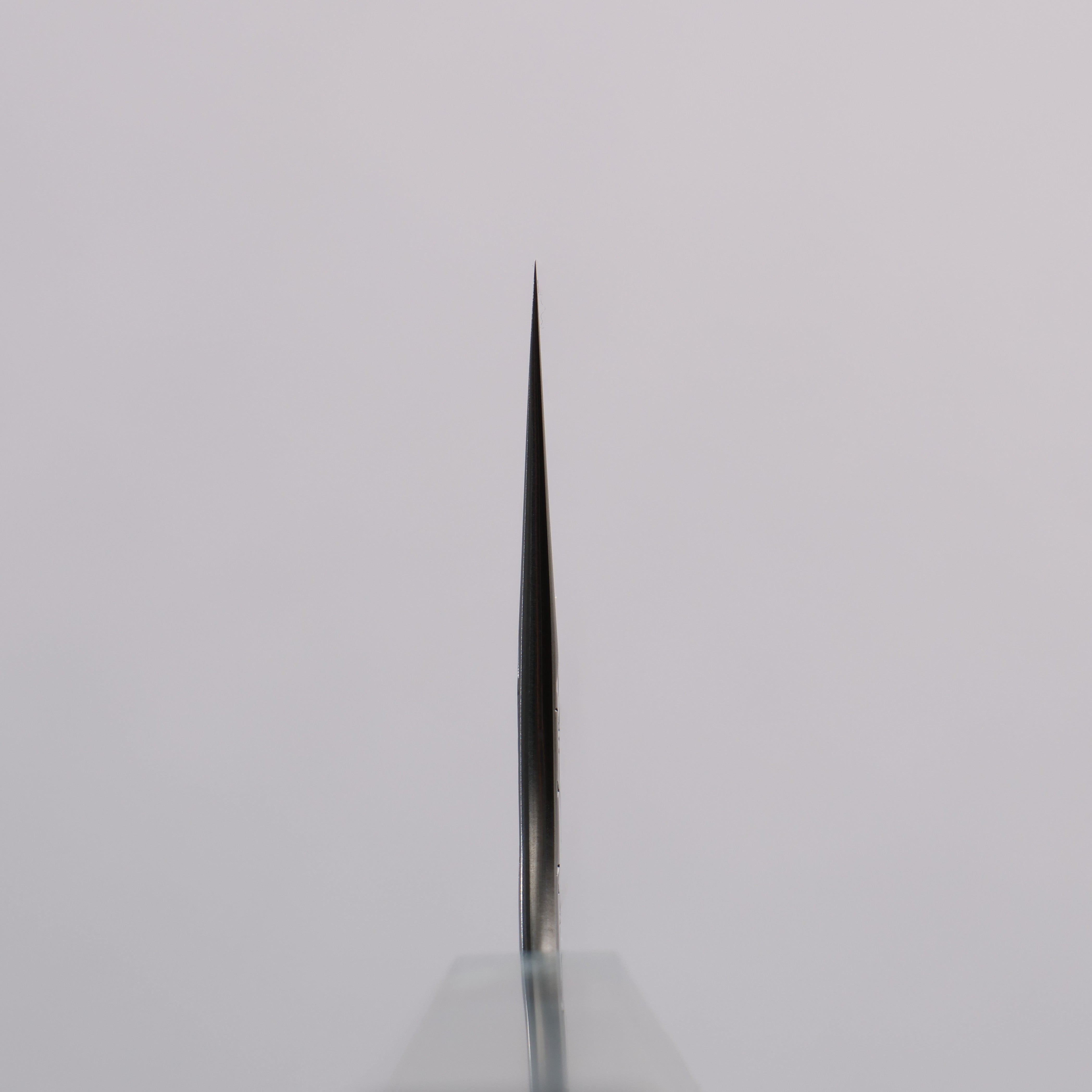 Yoshimi Kato Minamo SG2 Hammered Nakiri  165mm Blue Stabilized Wood (With Black Ring) Handle - Seisuke Knife