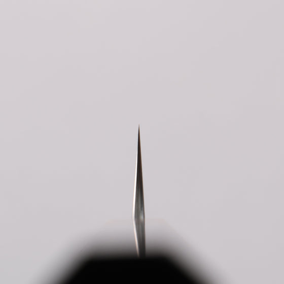 Yoshimi Kato SPG STRIX Hammered (V) Kiritsuke Petty-Utility  150mm Ebony (ferrule: Orange Resin) Handle - Seisuke Knife