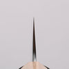 Yoshimi Kato VG10 Hammered Damascus Migaki Finished Santoku  170mm Olive tree Handle - Seisuke Knife - Slide 5