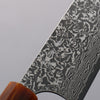 Yoshimi Kato VG10 Black Damascus Gyuto  210mm Ebony (ferrule: Orange Resin) Handle - Seisuke Knife - Slide 3