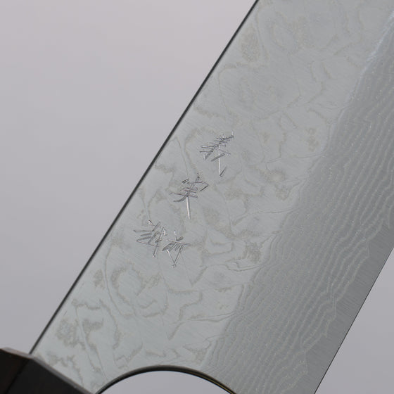 Yoshimi Kato SG2 Damascus Migaki Polish Finish Bunka  170mm Rosewood (Ferrule: Ebony) Handle - Seisuke Knife
