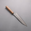 Yoshimi Kato SG2 Black Damascus Kiritsuke Gyuto  210mm Olive Tree and Green Resin Handle - Seisuke Knife - Slide 2