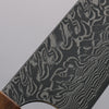 Yoshimi Kato SG2 Black Damascus Kiritsuke Gyuto  210mm Olive Tree and Green Resin Handle - Seisuke Knife - Slide 3