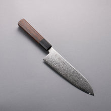  Seisuke SG2 Damascus Migaki Finished Santoku  180mm Wenge Handle - Seisuke Knife