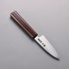 Hado Silver Steel No.3 Migaki Finished Paring  90mm Lacquered (Kijiro-nuri) Handle - Seisuke Knife - Slide 2