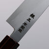 Hado Silver Steel No.3 Migaki Finished Petty-Utility  150mm Lacquered (Kijiro-nuri) Handle - Seisuke Knife