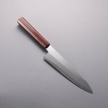  Hado Silver Steel No.3 Migaki Finished Gyuto  210mm Lacquered (Kijiro-nuri) Handle - Seisuke Knife