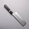 Yoshimi Kato Minamo SG2 Hammered Nakiri  165mm Ebony (White Ring) Handle - Seisuke Knife - Slide 2