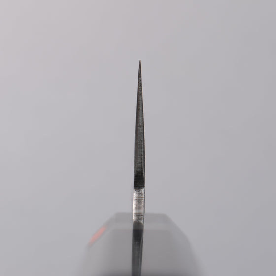 Shigeki Tanaka Habakiri SG2 Damascus Santoku  165mm Ebony Wood Handle - Seisuke Knife