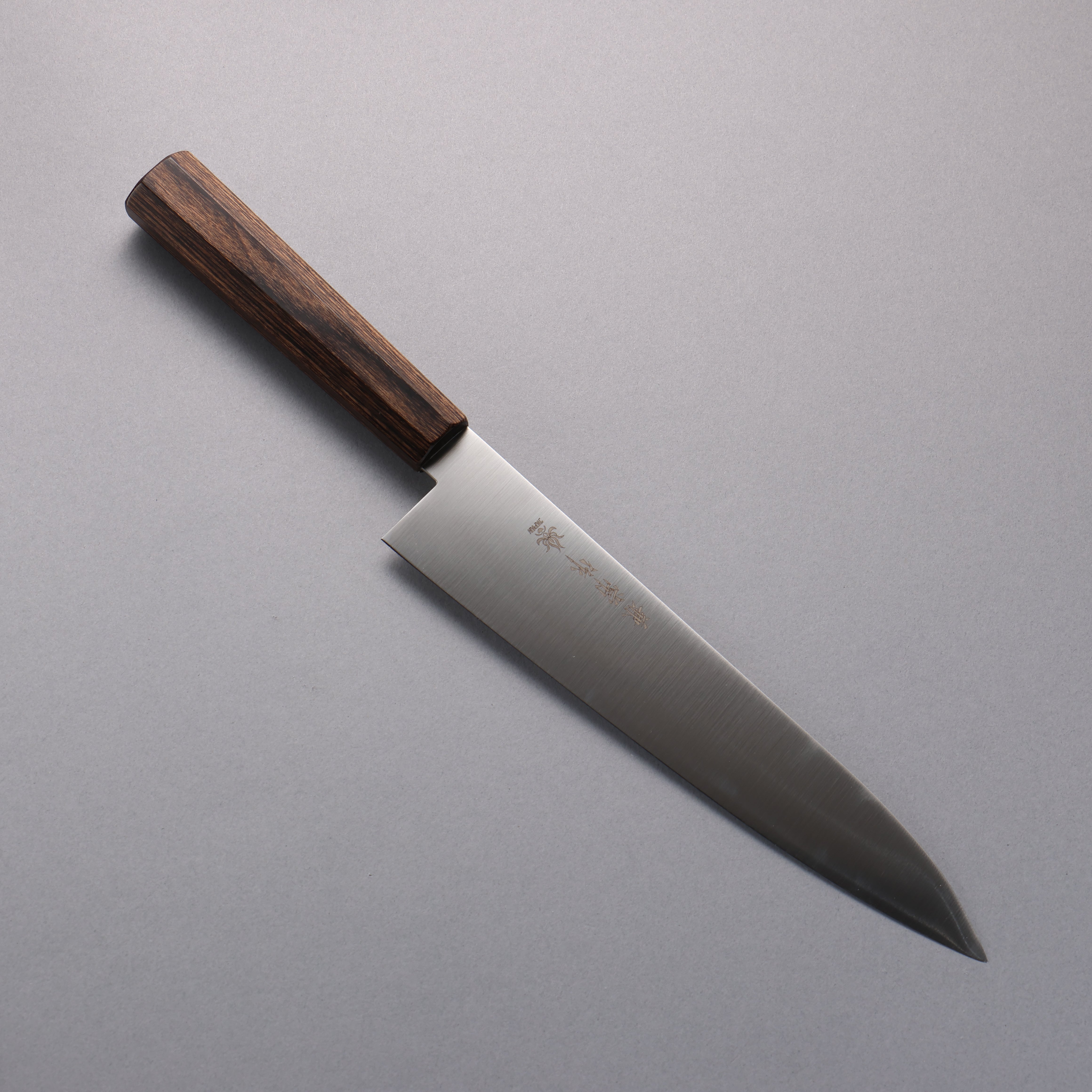 Kanetsune Ichizu VG10 Gyuto 210mm Brown Pakka wood Handle - Seisuke Knife