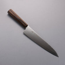  Kanetsune Ichizu VG10 Gyuto 210mm Brown Pakka wood Handle - Seisuke Knife