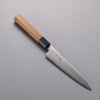 Seisuke SG2 Kiritsuke Petty-Utility  150mm Teak (ferrule: Black Water Buffalo Horn) Handle - Seisuke Knife - Slide 1