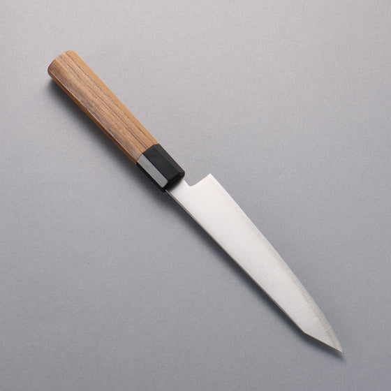 Seisuke SG2 Kiritsuke Petty-Utility  150mm Teak (ferrule: Black Water Buffalo Horn) Handle - Seisuke Knife