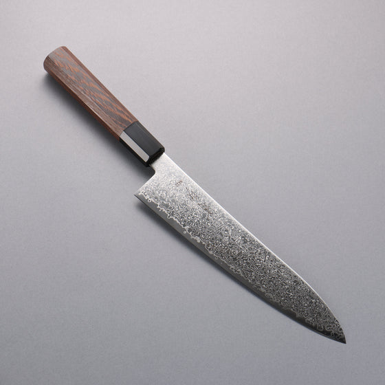 Seisuke SG2 Damascus Migaki Finished Gyuto  210mm Wenge Handle - Seisuke Knife