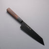 Sakai Takayuki Kurokage VG10 Hammered Teflon Coating Kengata Gyuto 190mm Wenge Handle - Seisuke Knife - Slide 1