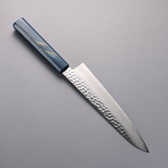 Sakai Takayuki VG10 33 Layer Damascus Gyuto 210mm Live oak Lacquered (Saiseki) Handle - Seisuke Knife