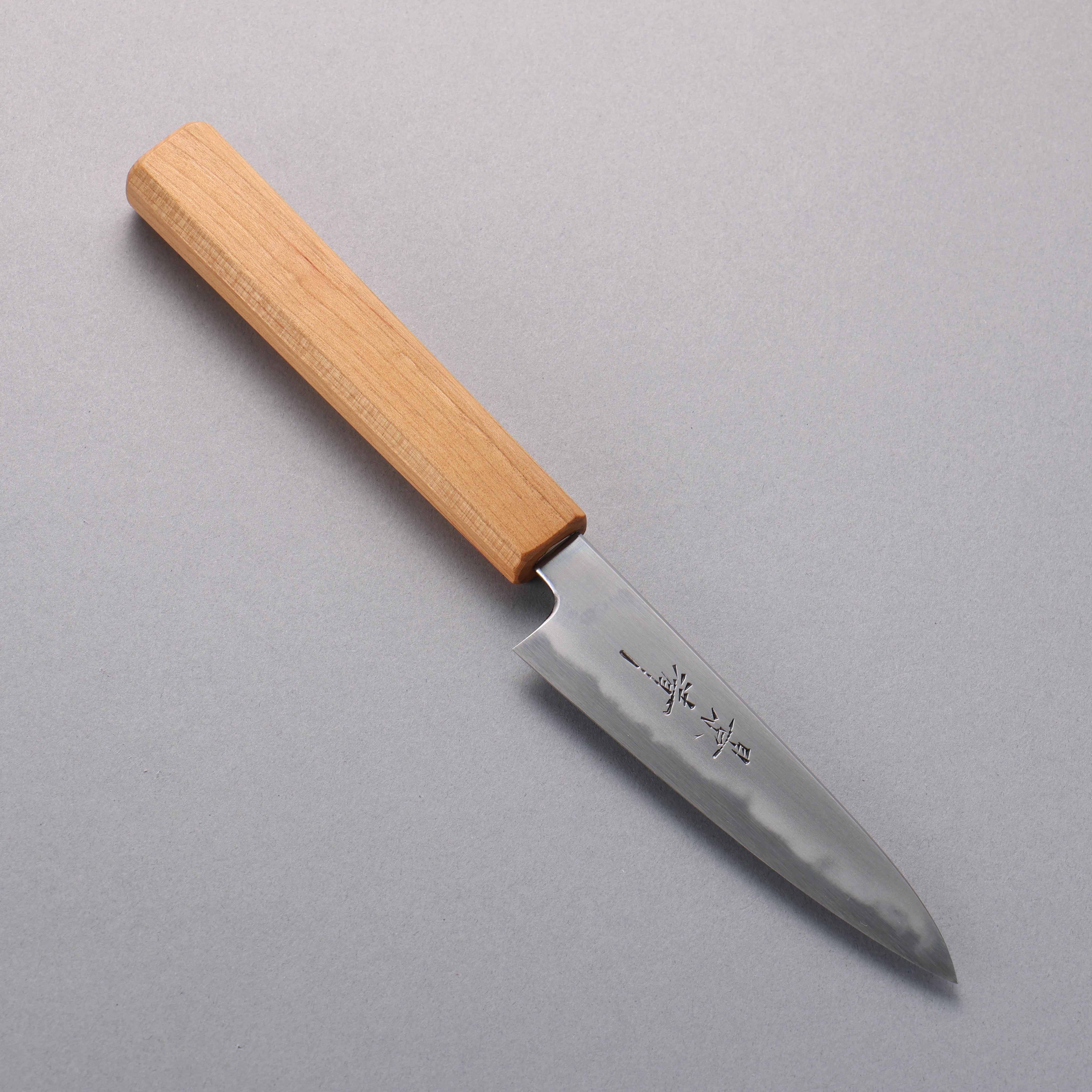 Kagekiyo White Steel No.2 Petty-Utility 120mm Cherry Wood Handle with Sheath - Seisuke Knife