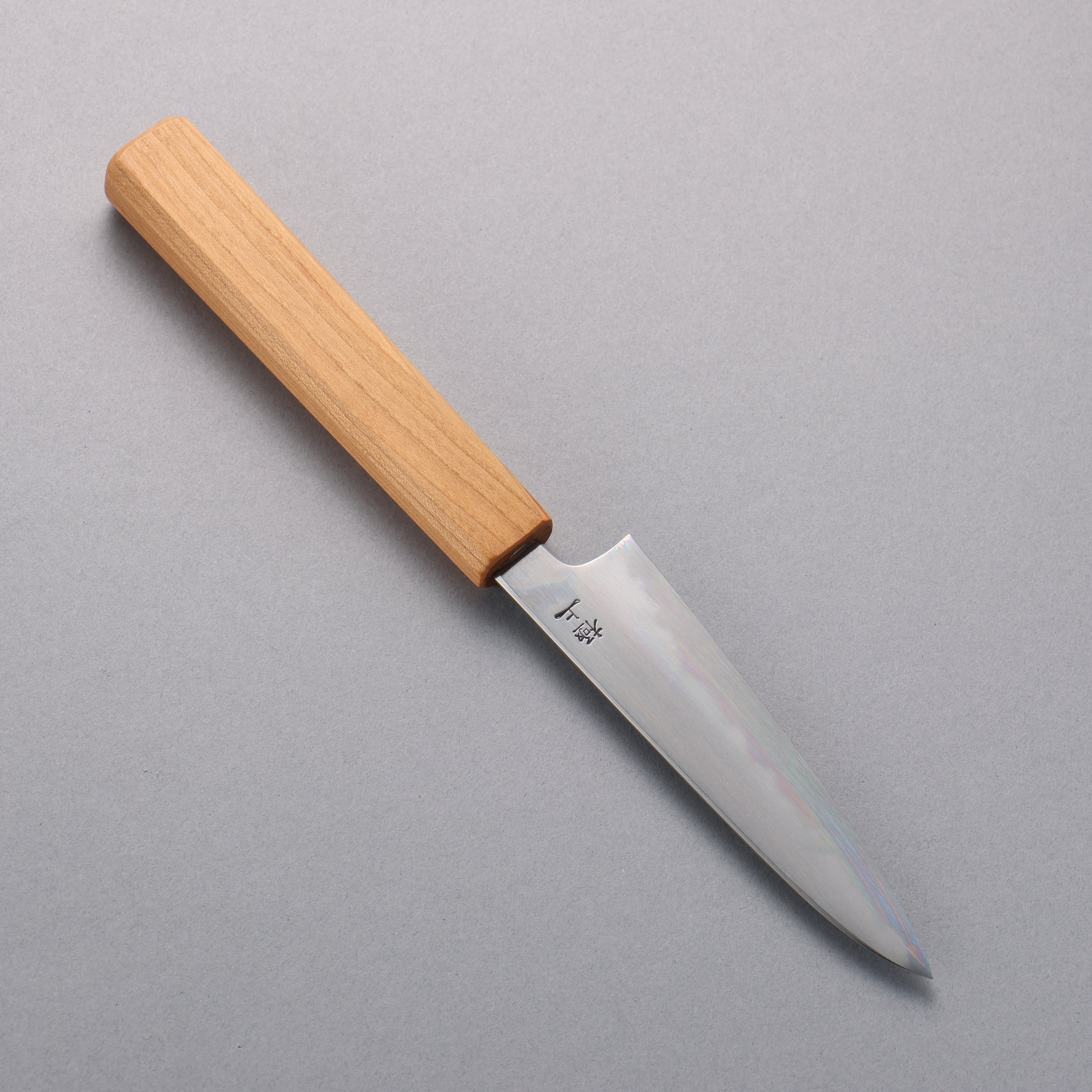 Kagekiyo White Steel No.2 Petty-Utility 120mm Cherry Wood Handle with Sheath - Seisuke Knife