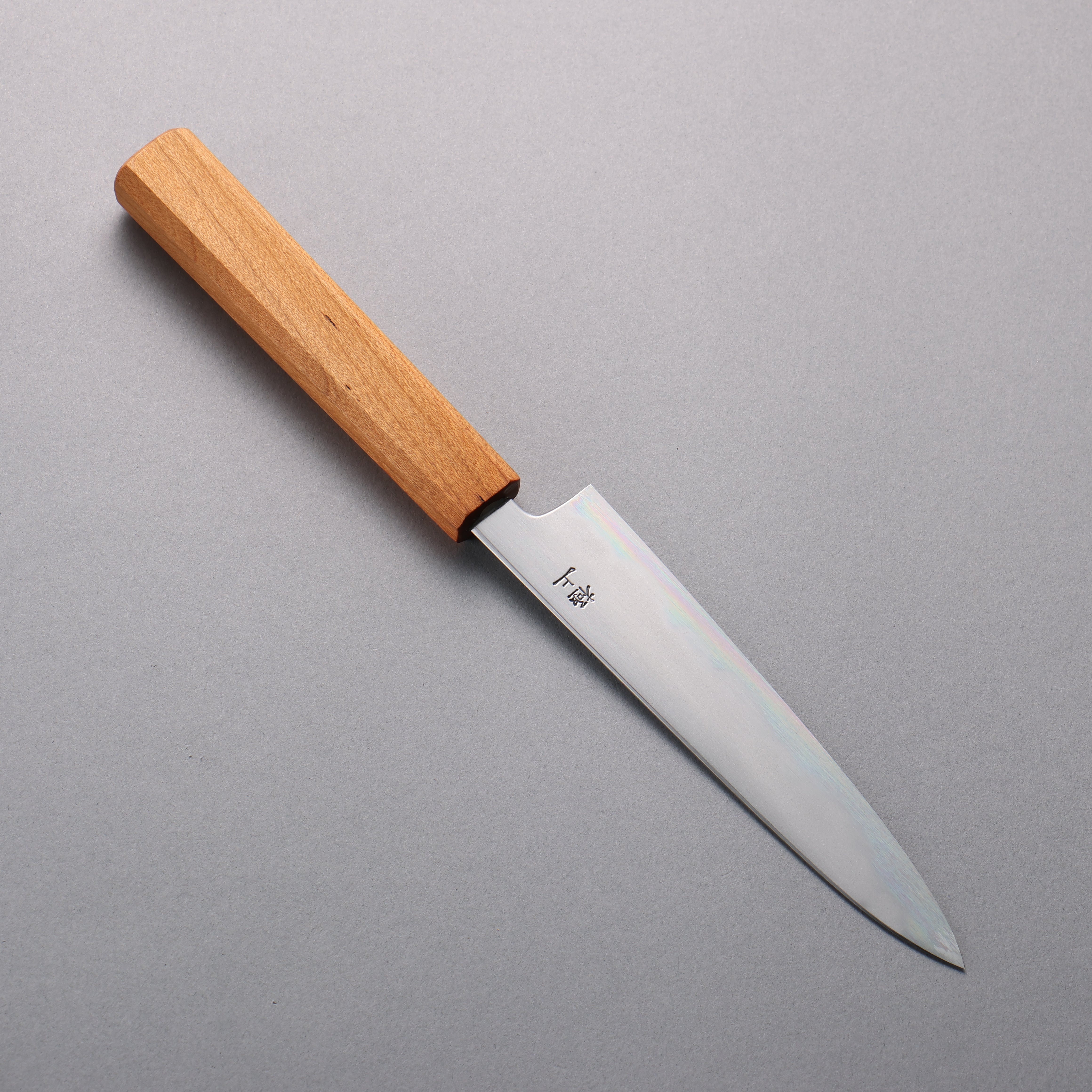 Kagekiyo White Steel No.2 Petty-Utility 150mm Cherry Wood Handle with Sheath - Seisuke Knife