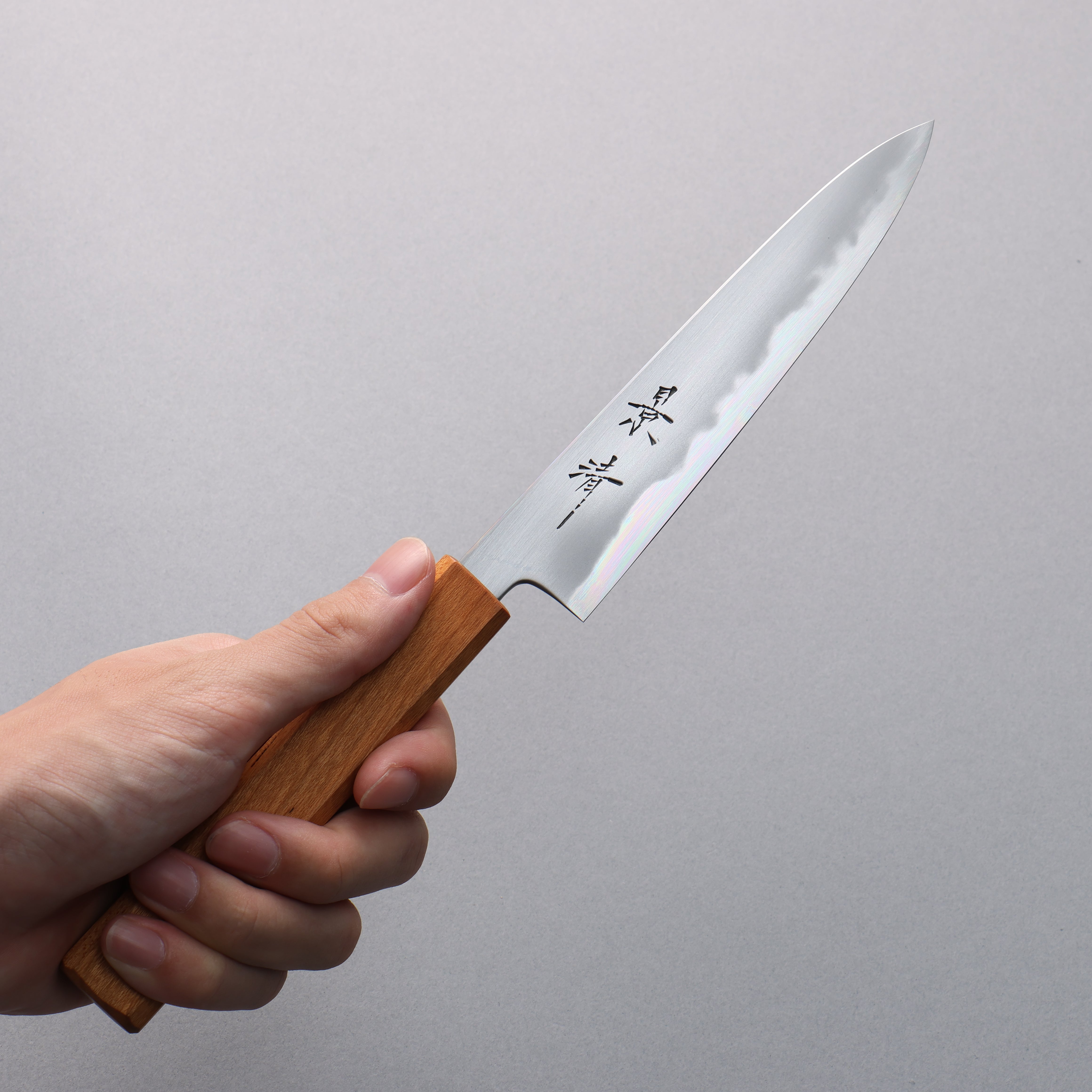 Kagekiyo White Steel No.2 Petty-Utility 150mm Cherry Wood Handle with Sheath - Seisuke Knife