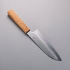 Kagekiyo Finest White Steel Santoku  170mm Cherry Tree Handle with Sheath - Seisuke Knife