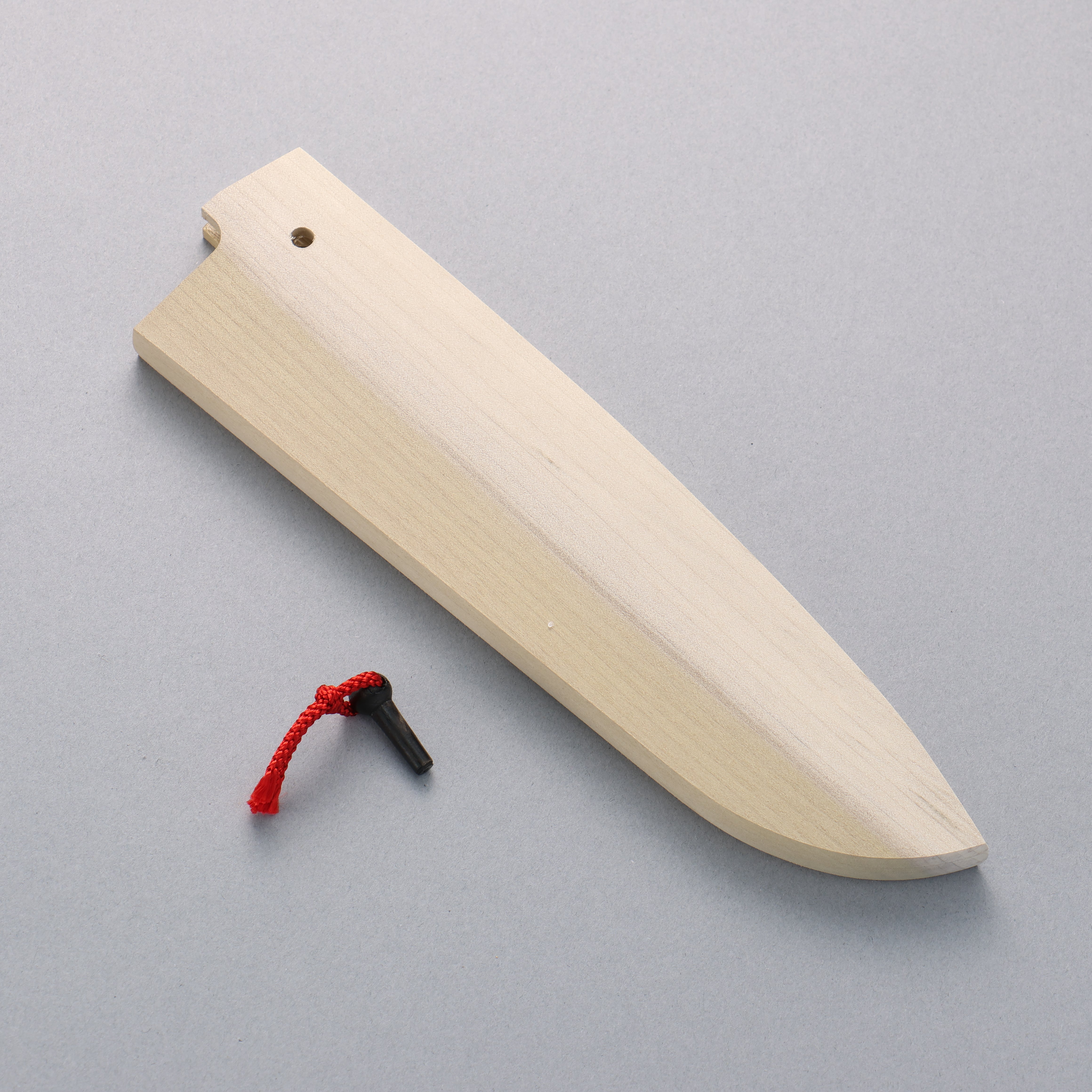 Kagekiyo Finest White Steel No.2 Santoku 170mm Cherry Tree Handle with Sheath - Seisuke Knife