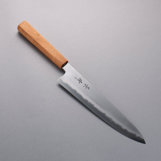 Kagekiyo Finest White Steel Gyuto  240mm Cherry Tree Handle with Sheath - Seisuke Knife