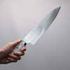 Takeshi Saji New Nomura Style SRS13 Hammered Gyuto  240mm White Terrazzo Handle - Seisuke Knife