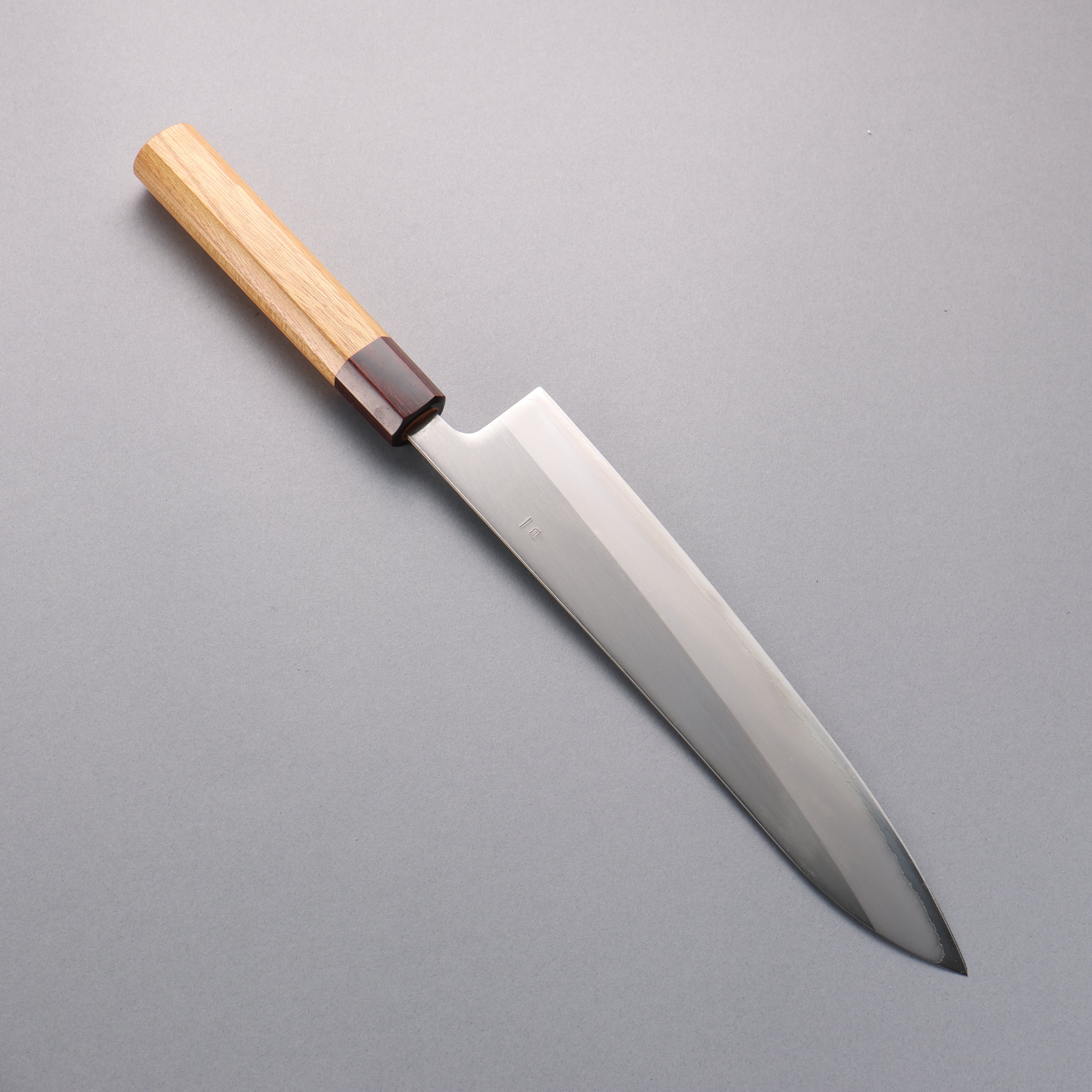 Oul White Steel No.1 Gyuto 240mm Keyaki Elm Handle - Seisuke Knife