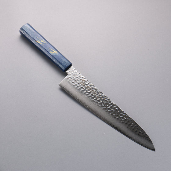 Sakai Takayuki VG10 33 Layer Damascus Gyuto 240mm Live oak Lacquered (Saiseki) Handle - Seisuke Knife