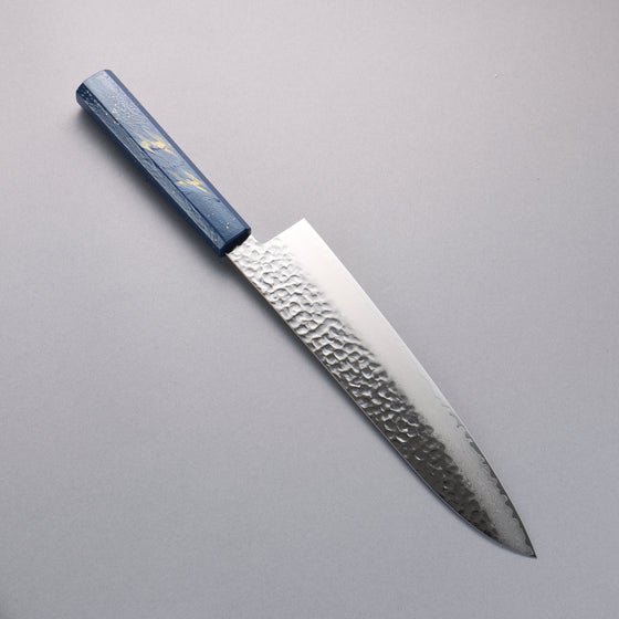 Sakai Takayuki VG10 33 Layer Damascus Gyuto 240mm Live oak Lacquered (Saiseki) Handle - Seisuke Knife