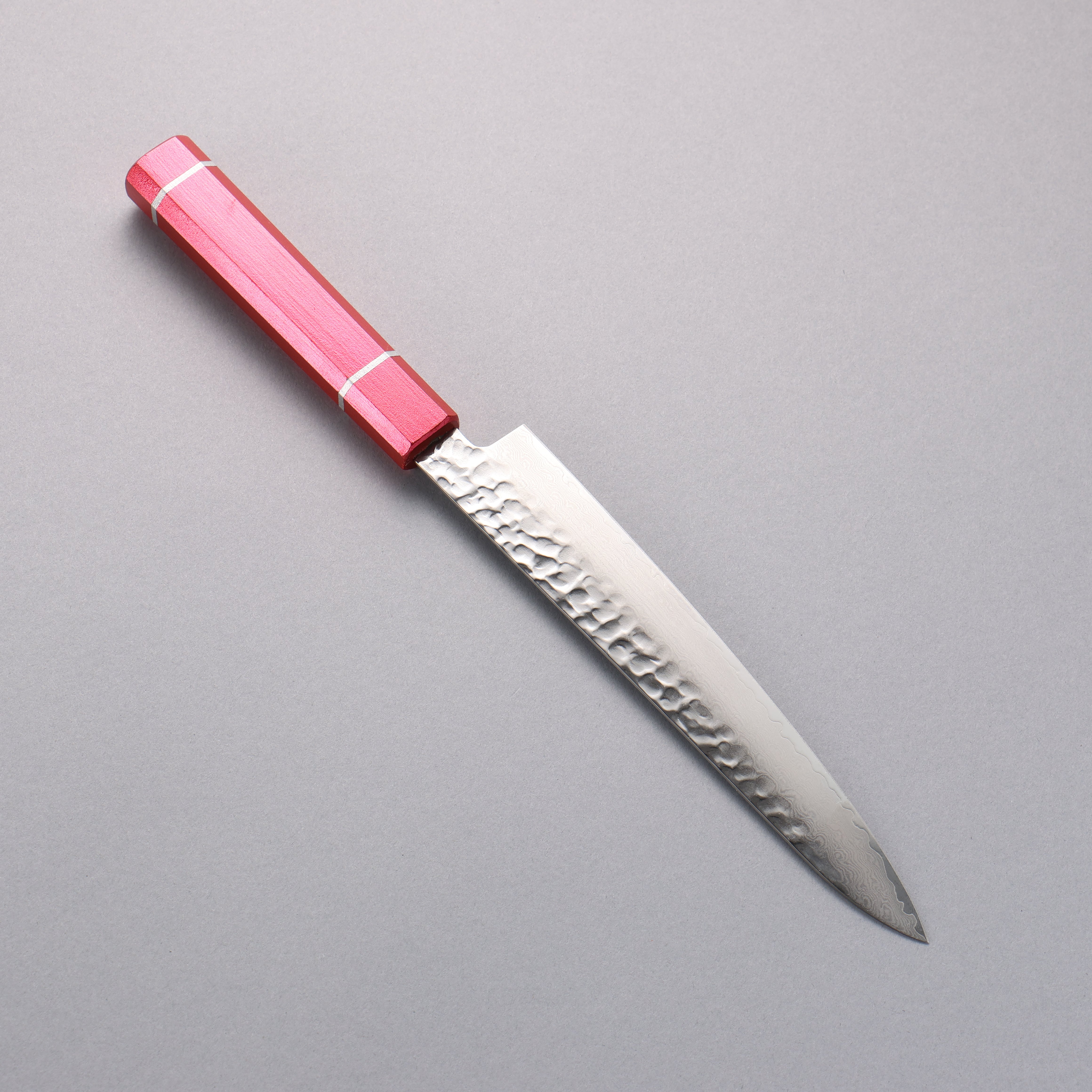 Sakai Takayuki VG10 33 Layer Damascus Petty-Utility 180mm Kouseki Lacquered Oak Handle - Seisuke Knife