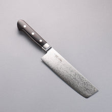  Seisuke VG10 8 Layer Damascus Migaki Finished Nakiri 165mm Black Pakka wood Handle - Seisuke Knife