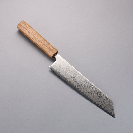 Seisuke SLD 49 Layer Damascus Kiritsuke Gyuto 210mm with Oak Handle - Seisuke Knife