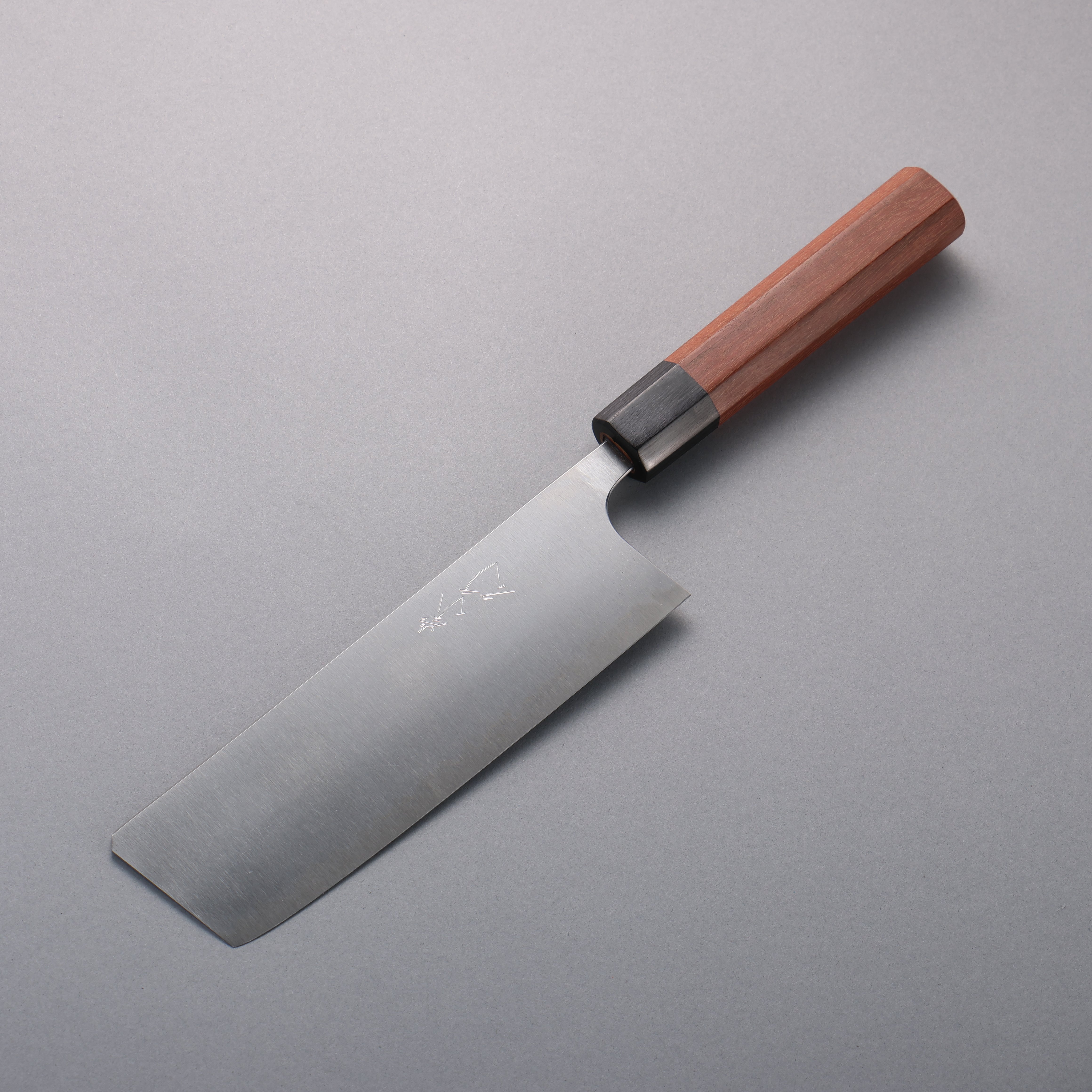 Shibata Takayuki Koutetsu Blue Super Nakiri 165mm Jarrah Handle