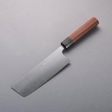  Shibata Takayuki Koutetsu Blue Super Nakiri  165mm Jarrah Handle - Seisuke Knife