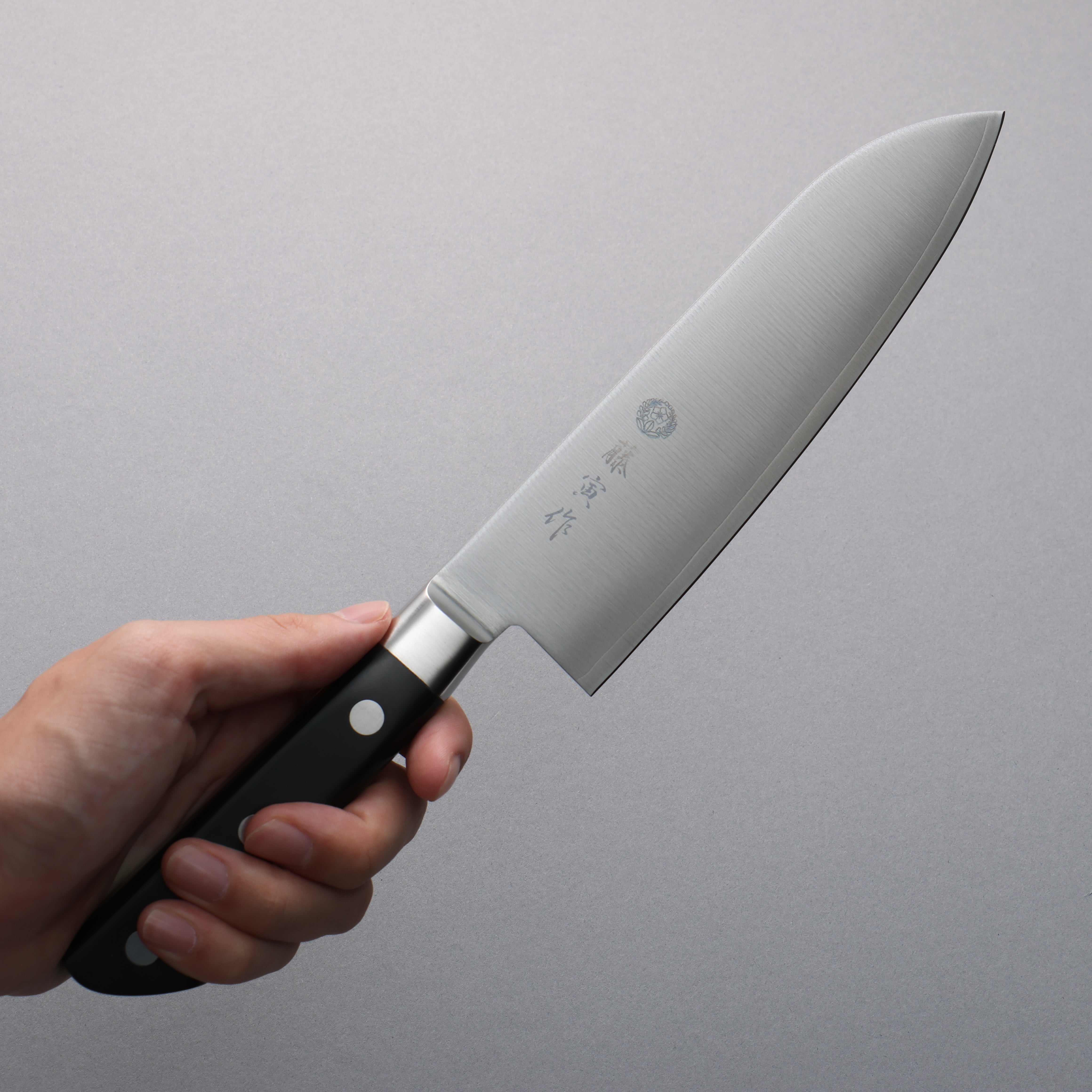 Tojiro Fujitora DP Cobalt Alloy Steel Santoku 170mm - Seisuke Knife