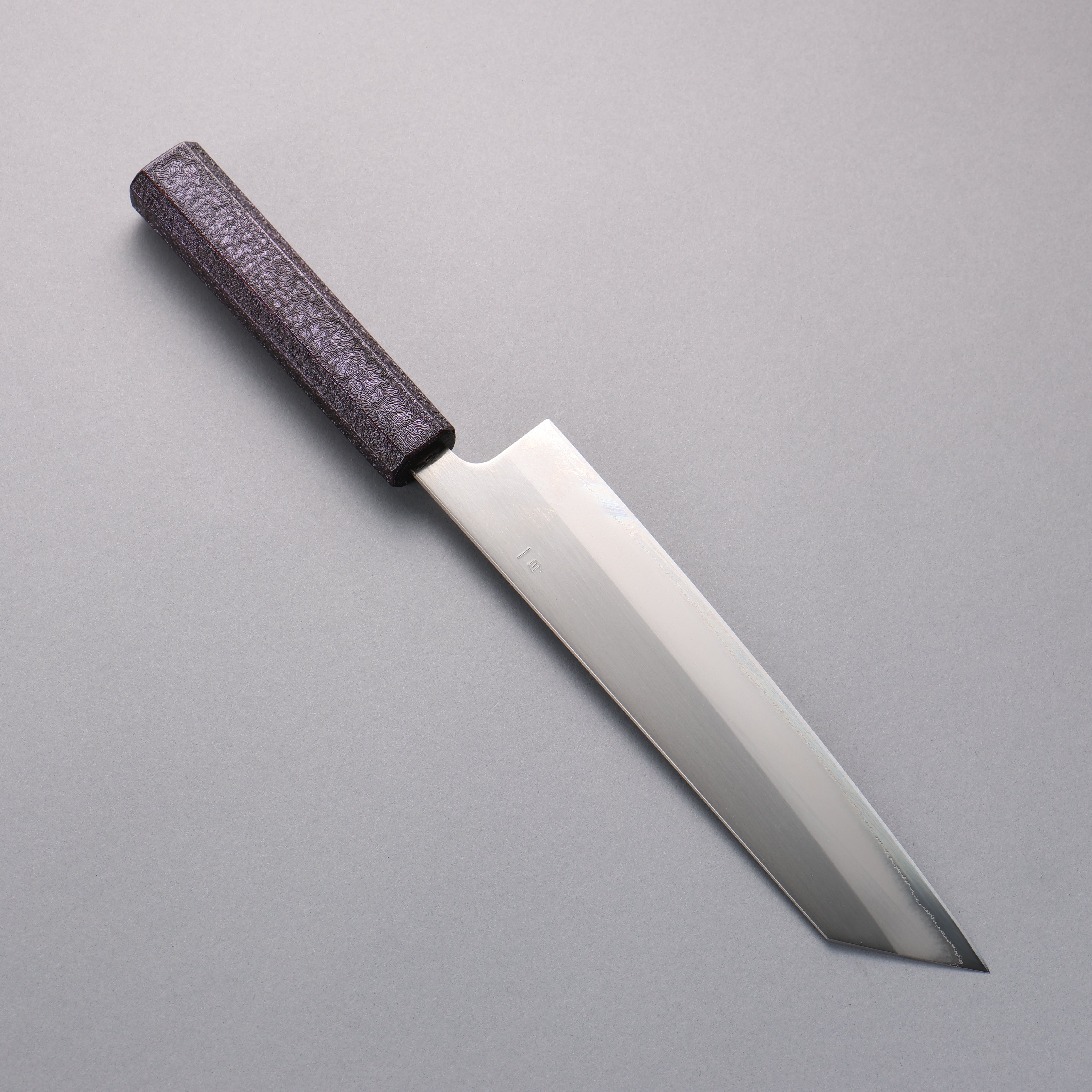 Seisuke White Steel No.1 Migaki Kiritsuke Gyuto 210mm Purple Lacquered Oak Handle - Seisuke Knife