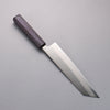 Seisuke White Steel No.1 Migaki Polish Finish Kiritsuke Gyuto  210mm Oak with Purple Lacquer Handle - Seisuke Knife